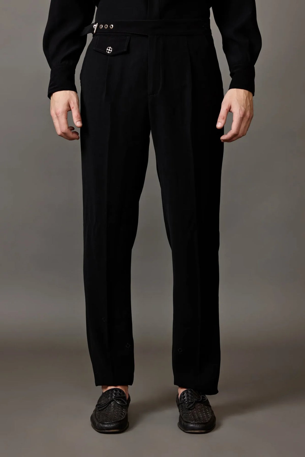 Classic Black Formal Trousers