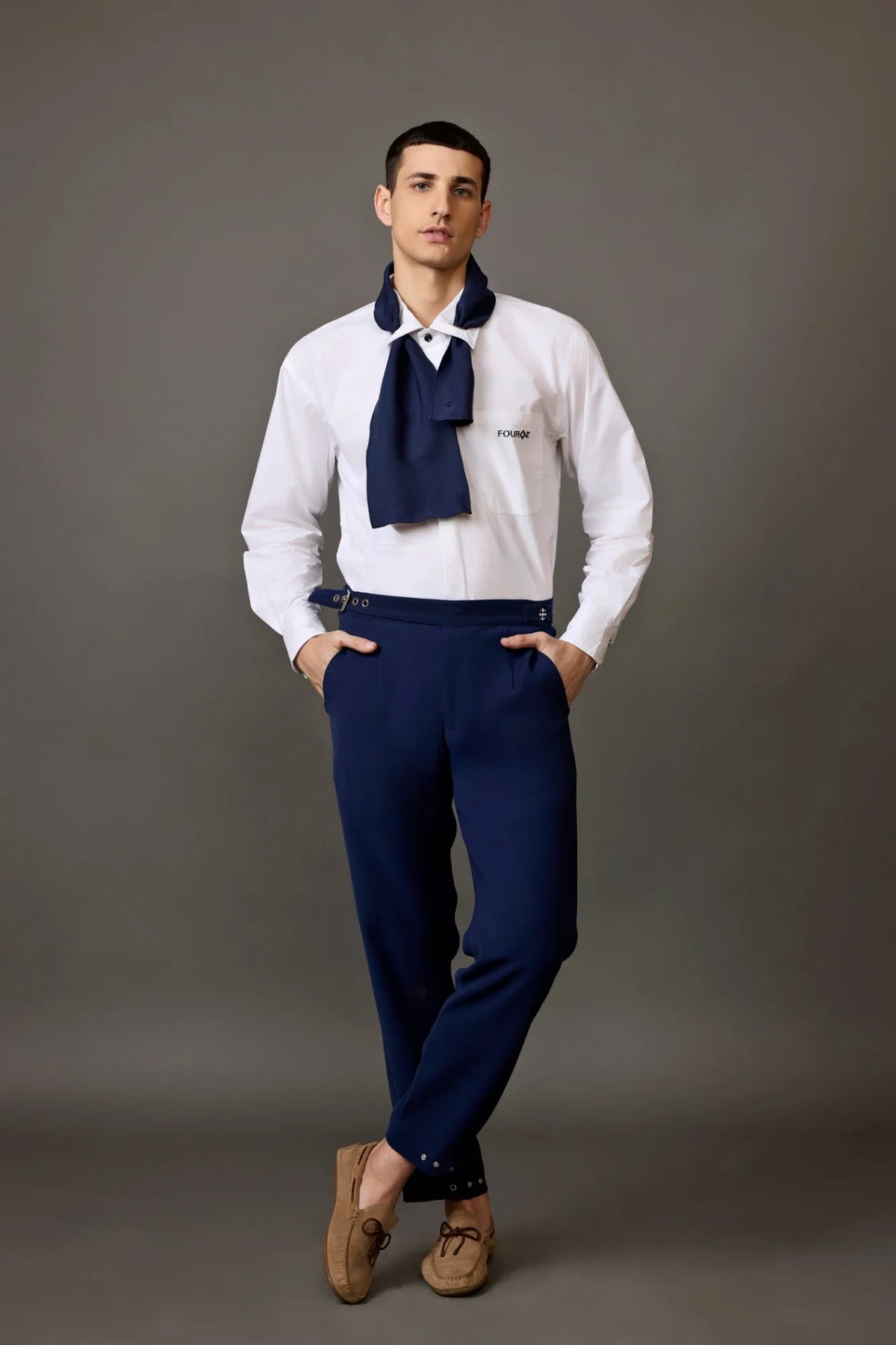 Classic Blue Formal Trousers