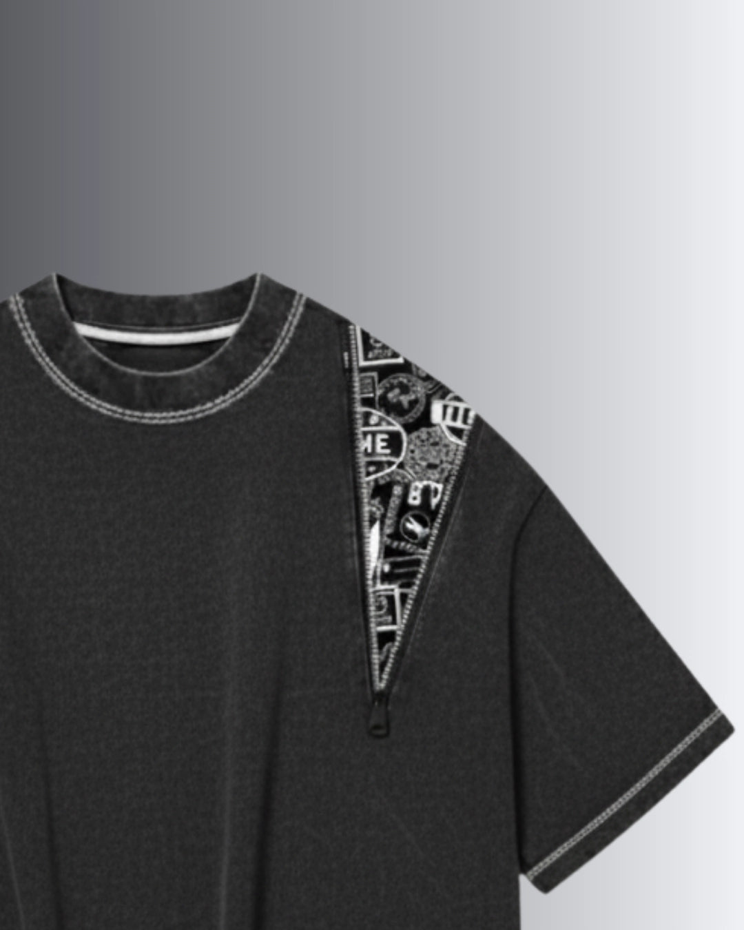Zipcore Grey Tshirt