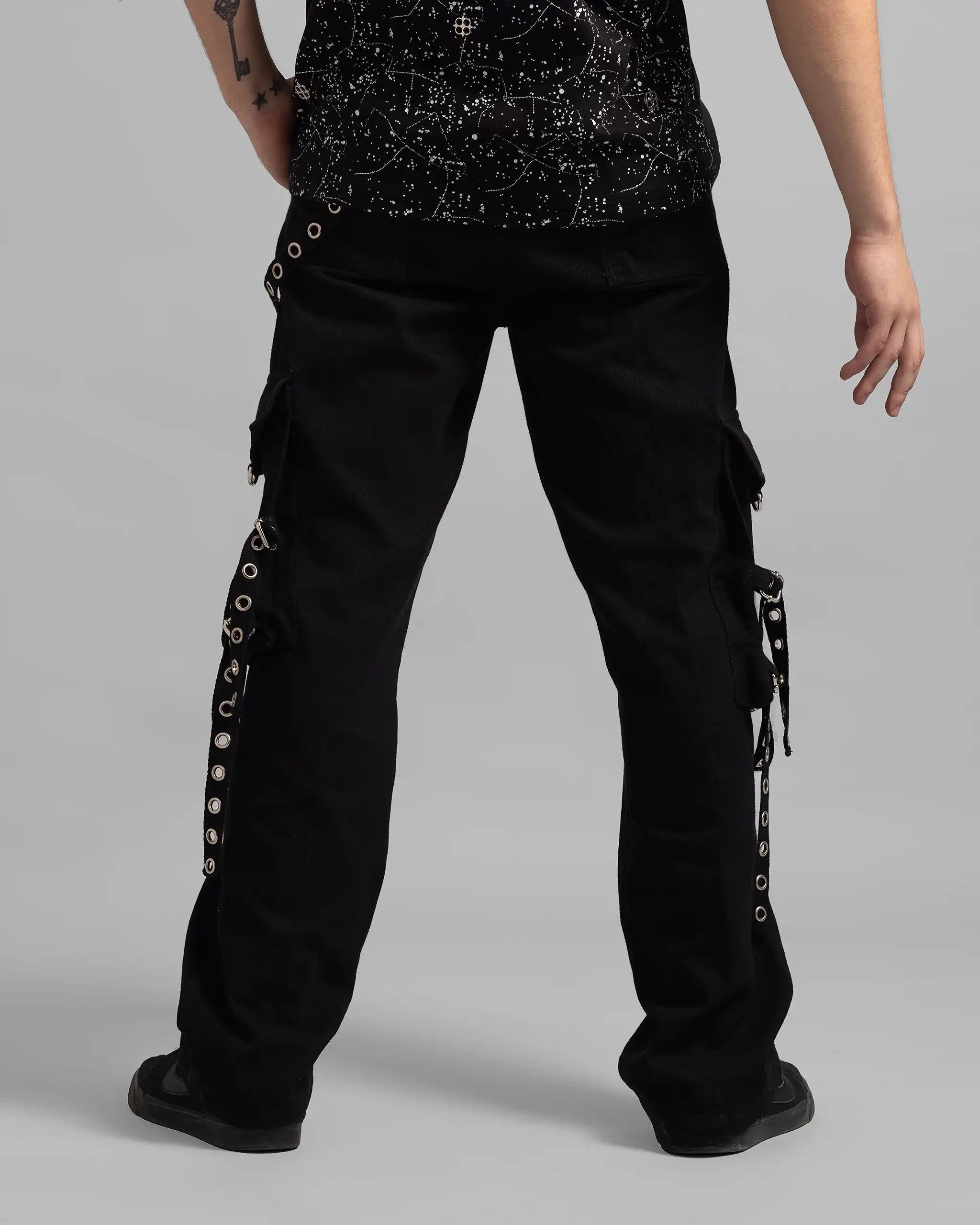 Midnight Denim Cargos
