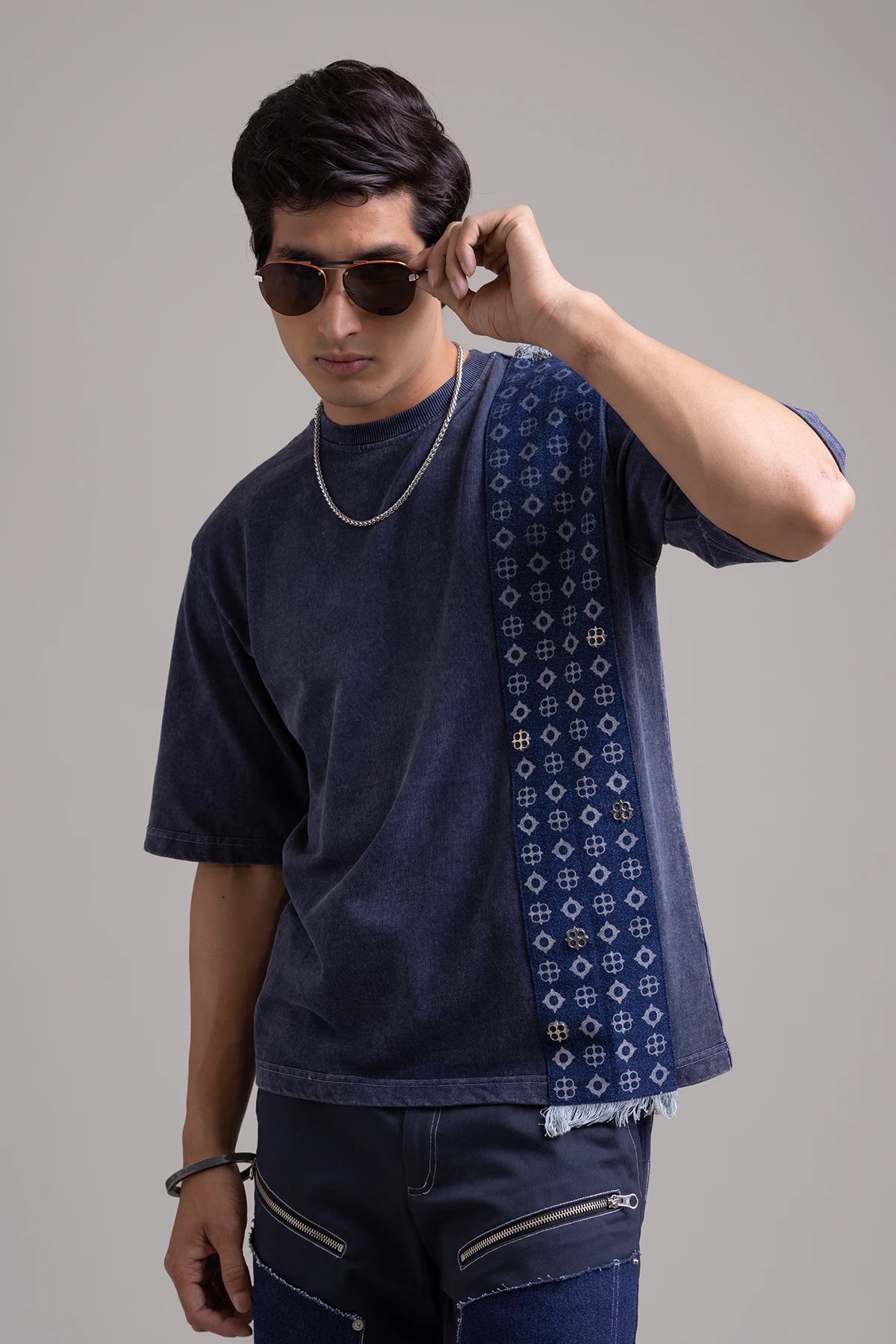 Fouroz Navy blaze T-shirt