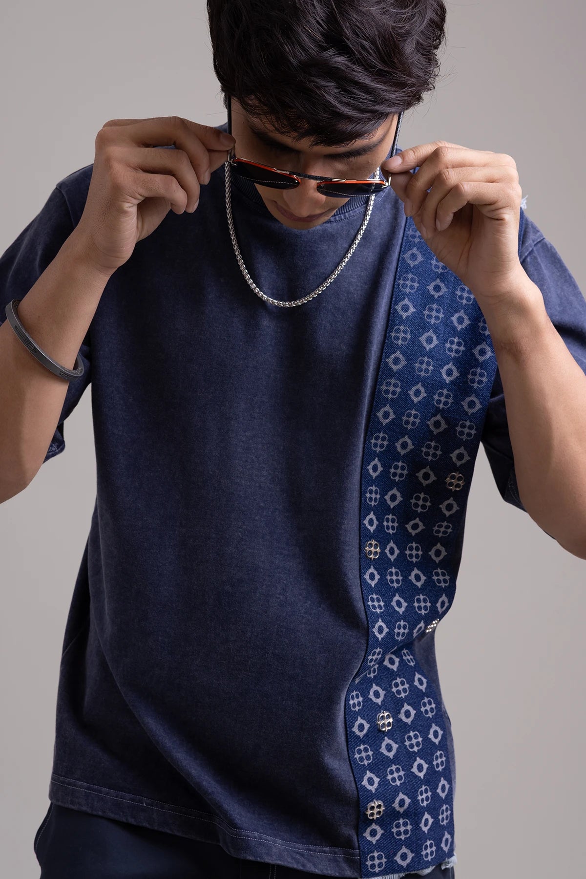 Fouroz Navy blaze T-shirt