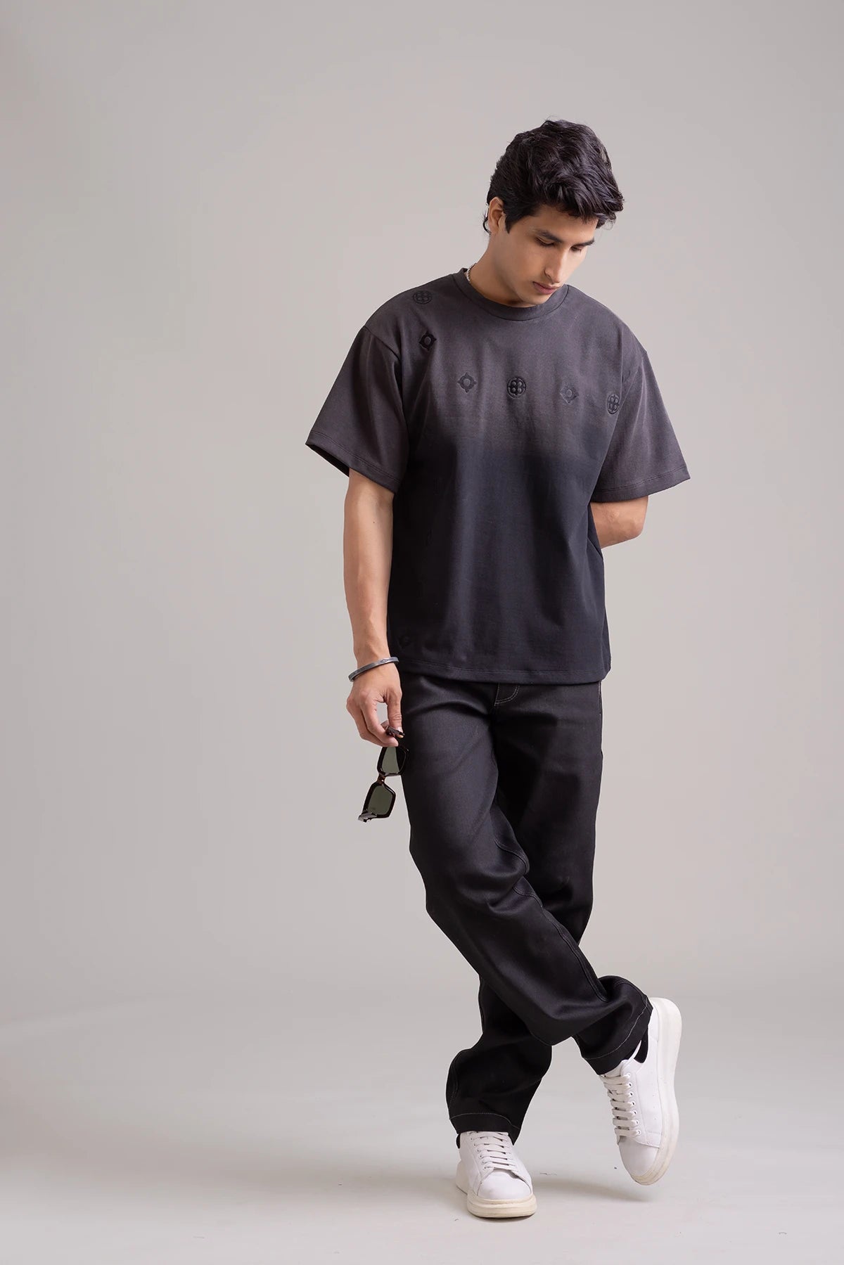 Fouroz Noire ombre T-shirt