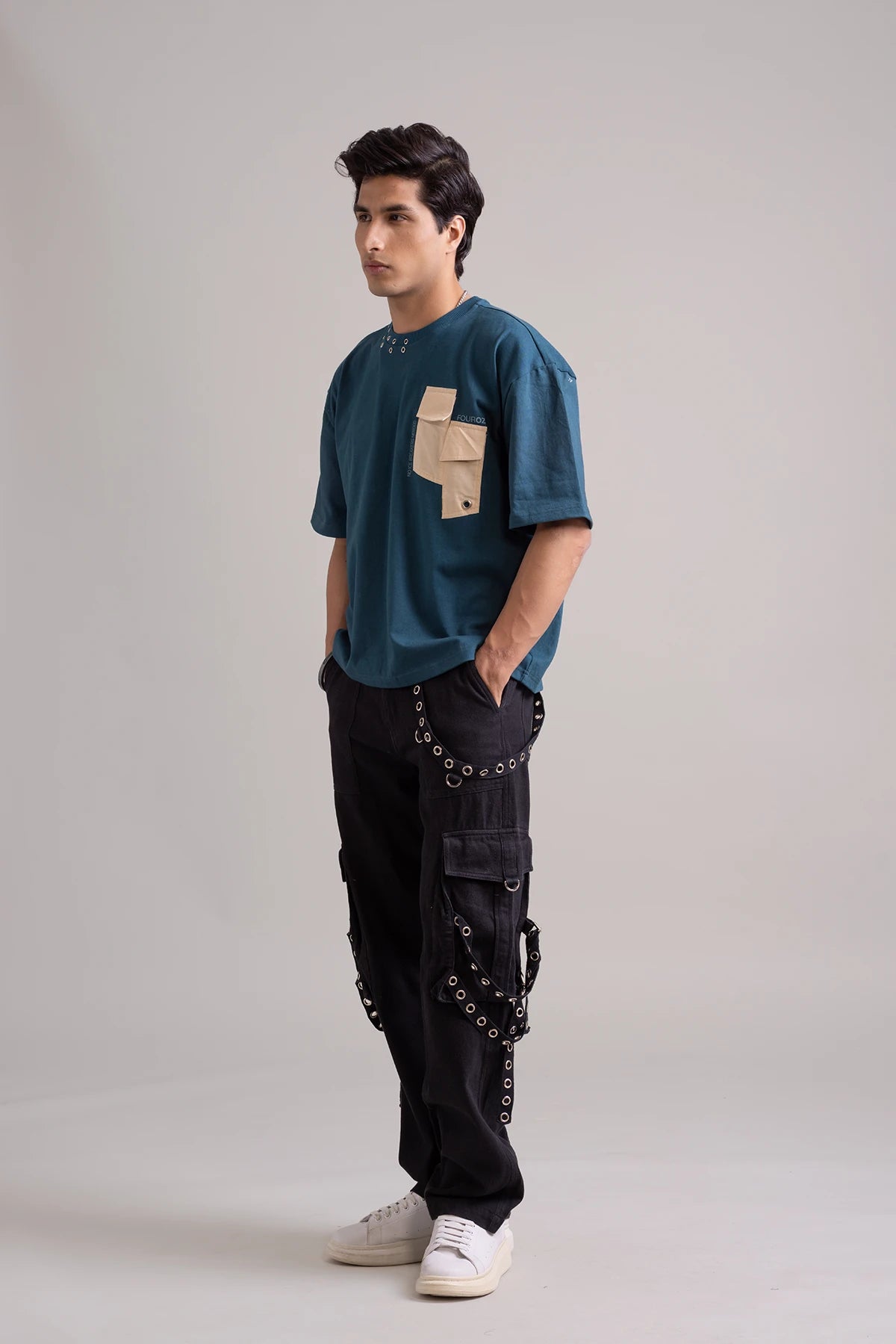 Teal Edge T-shirt