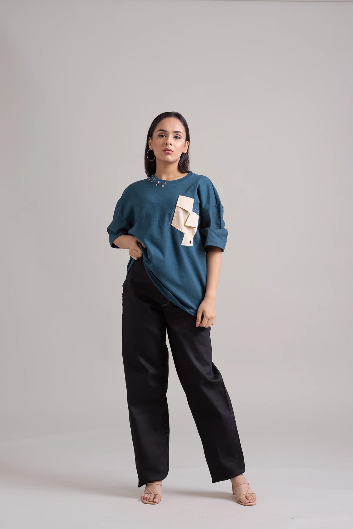 Teal Edge T-shirt