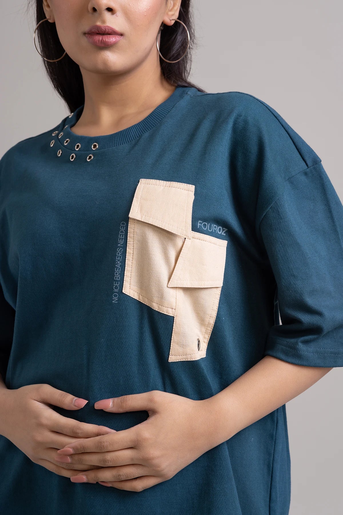Teal Edge T-shirt