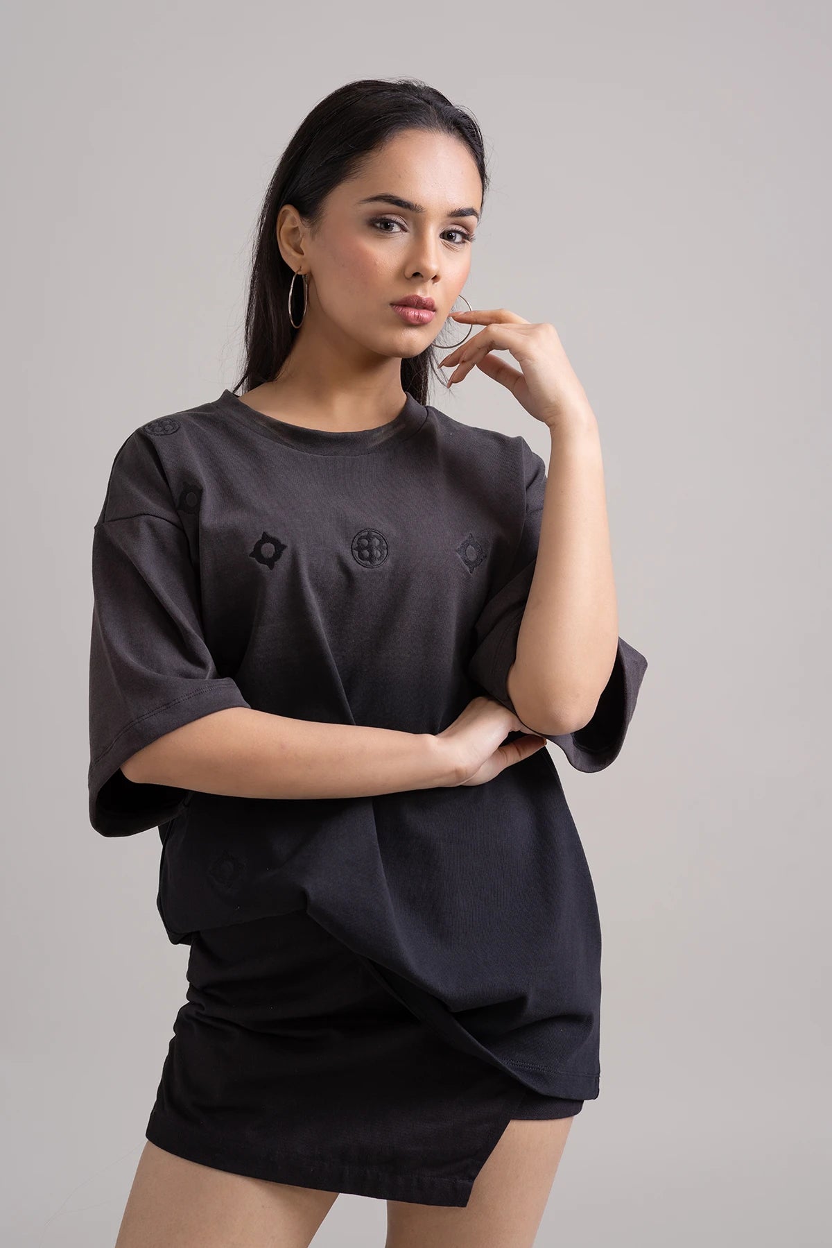 Fouroz Noire ombre T-shirt
