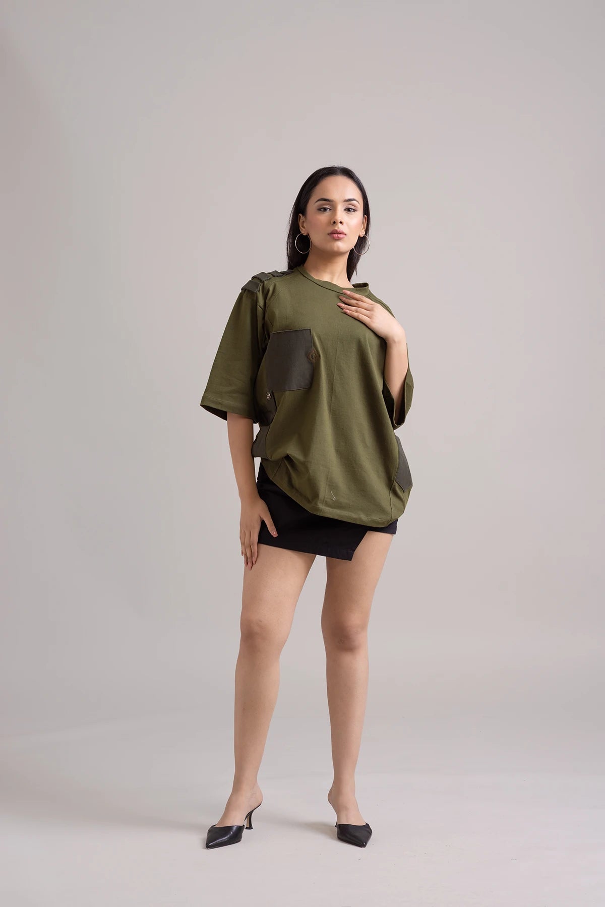 Cargo Comfort Oversized Tee