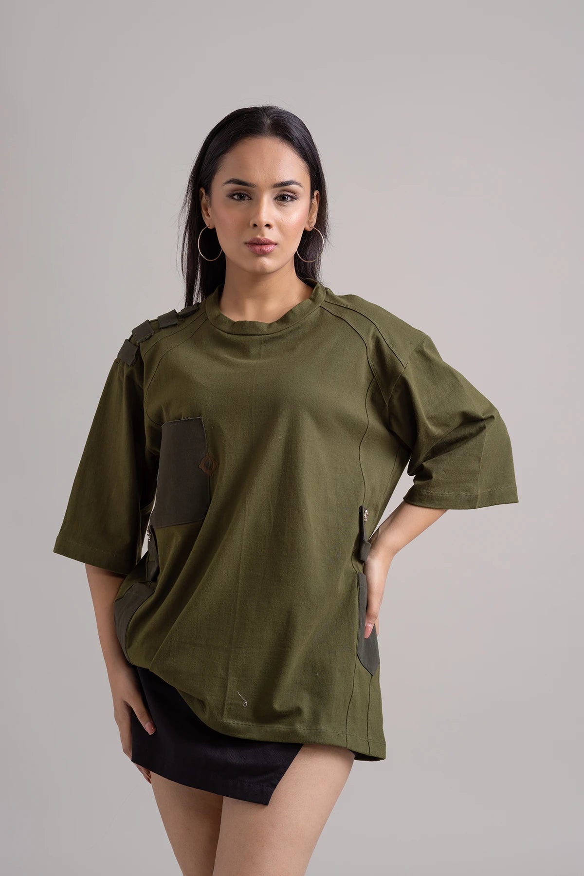 Cargo Comfort Oversized Tee