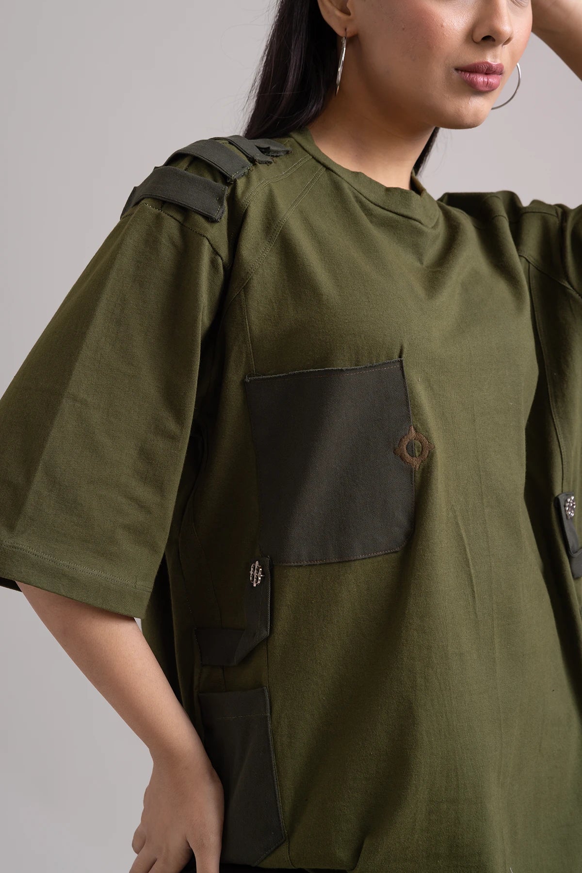 Cargo Comfort Oversized Tee
