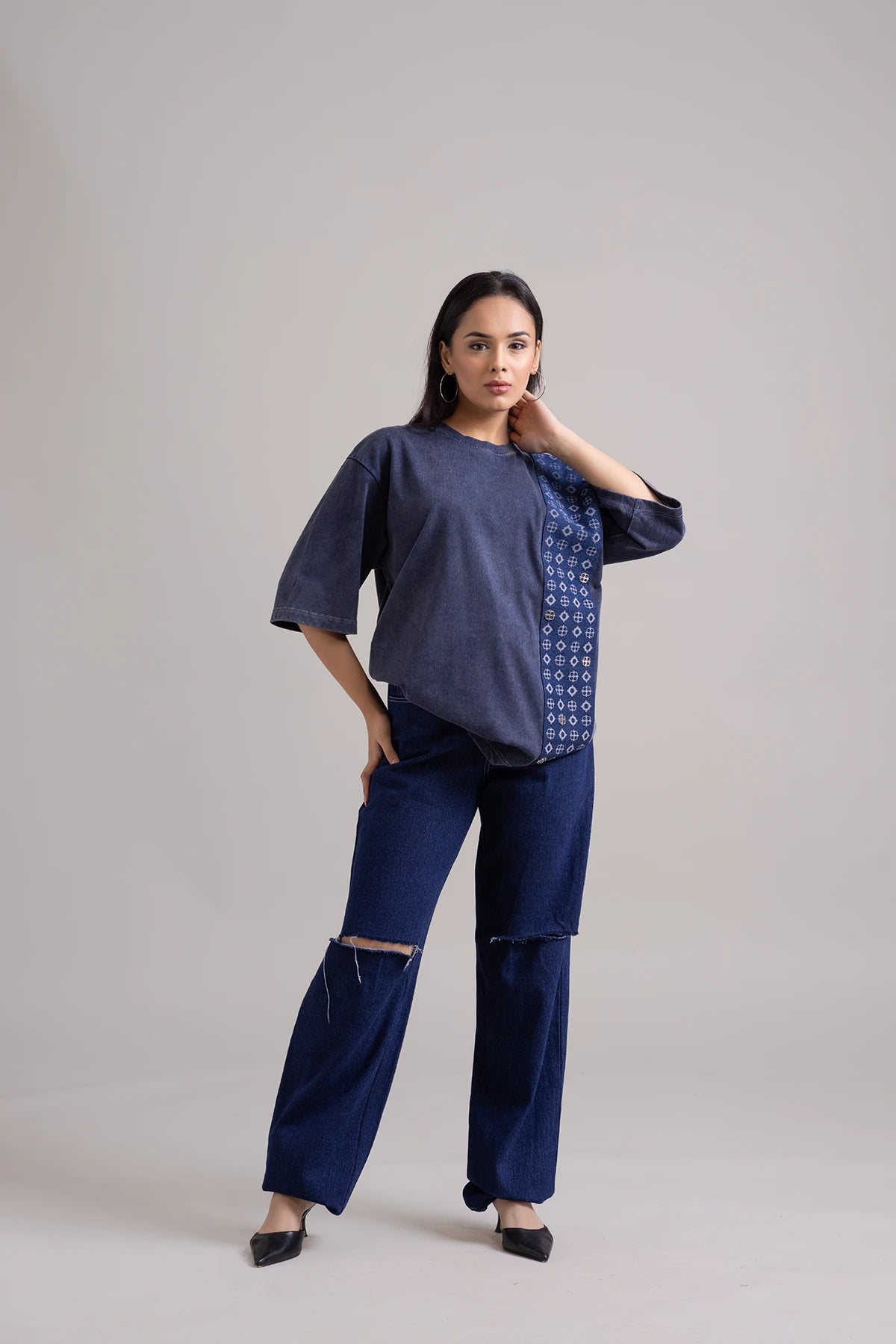Fouroz Navy blaze T-shirt