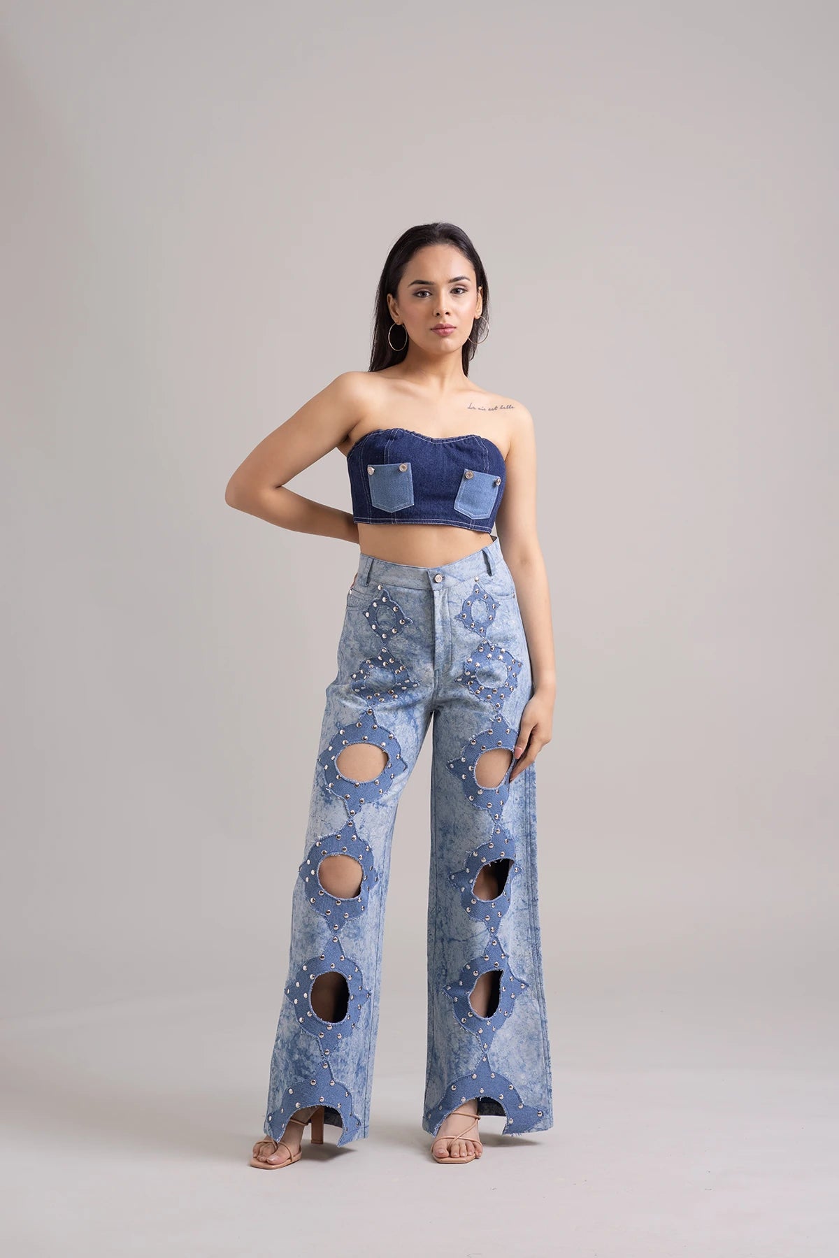 Wave Rider Denim Pants