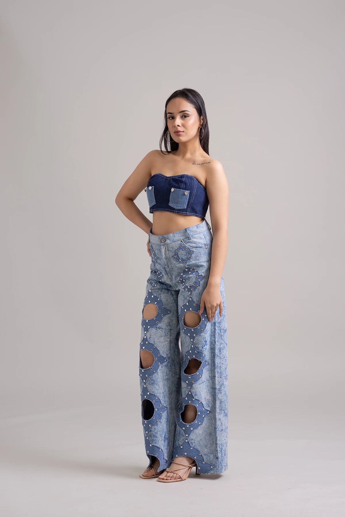 Wave Rider Denim Pants