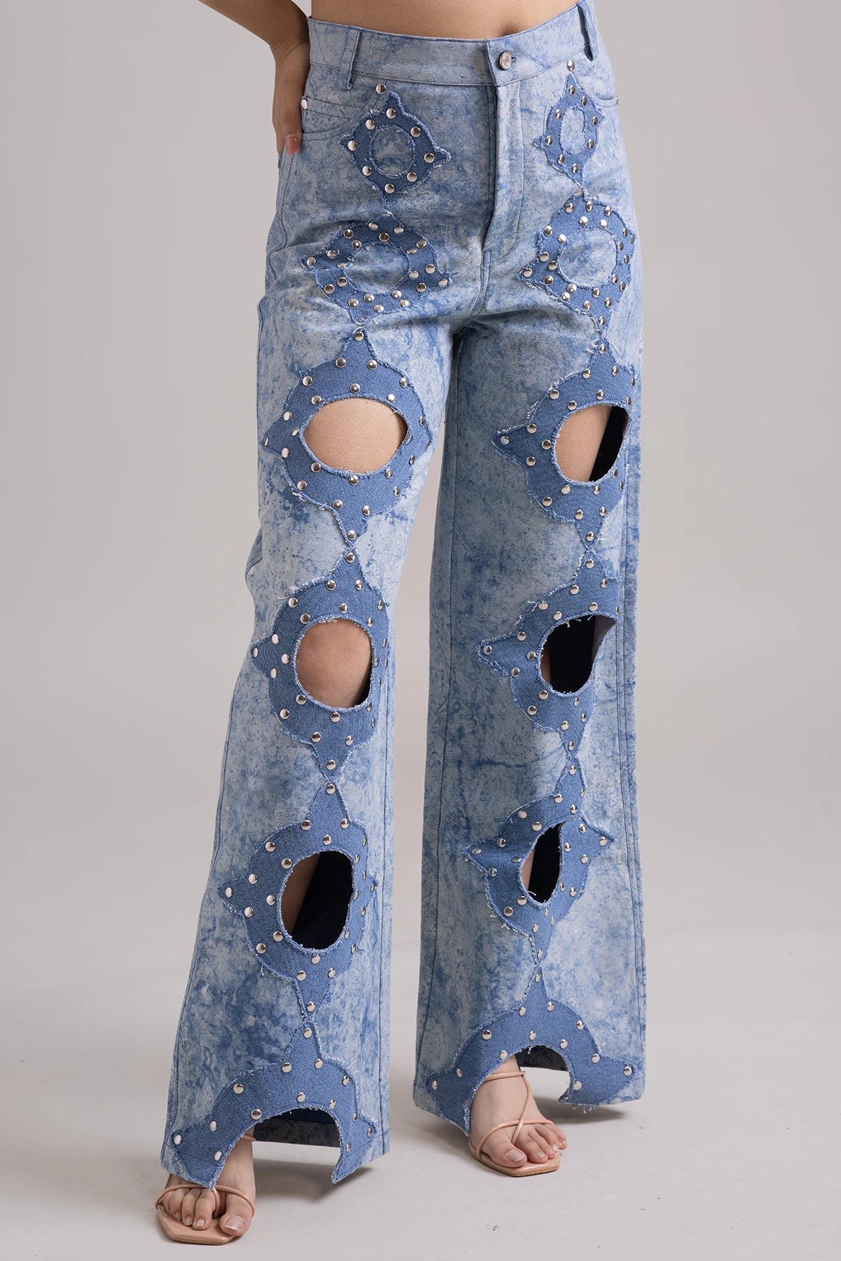 Wave Rider Denim Pants