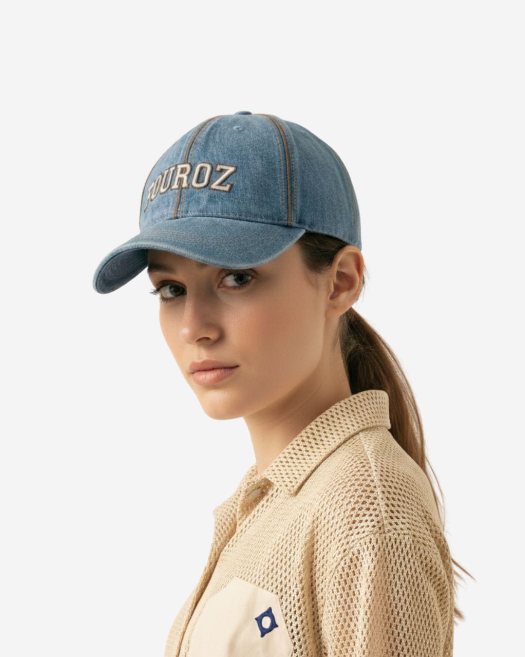 FOUROZ Denim Panel Cap
