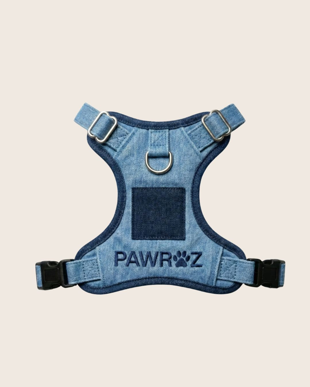 Two-Tone Blue Denim Harness