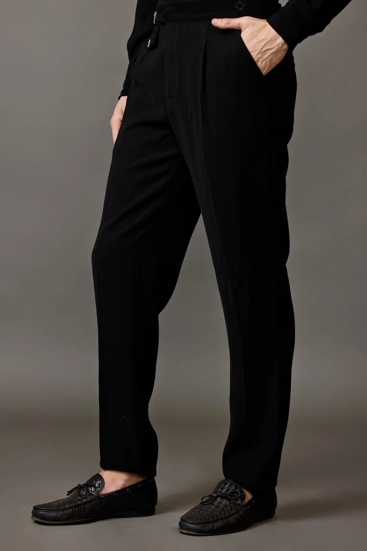 Classic Black Formal Trousers