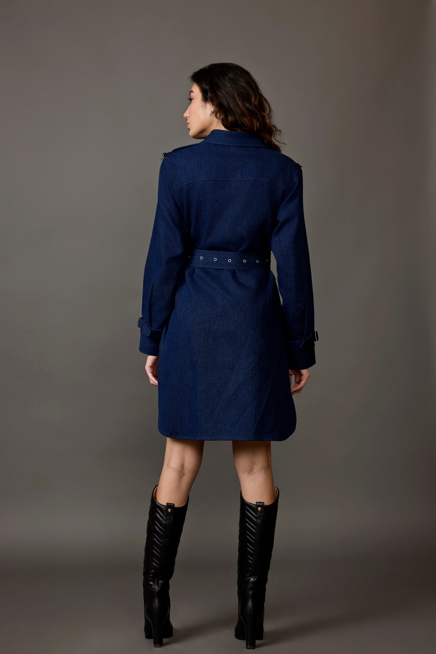 Ink-ified Trench Dress