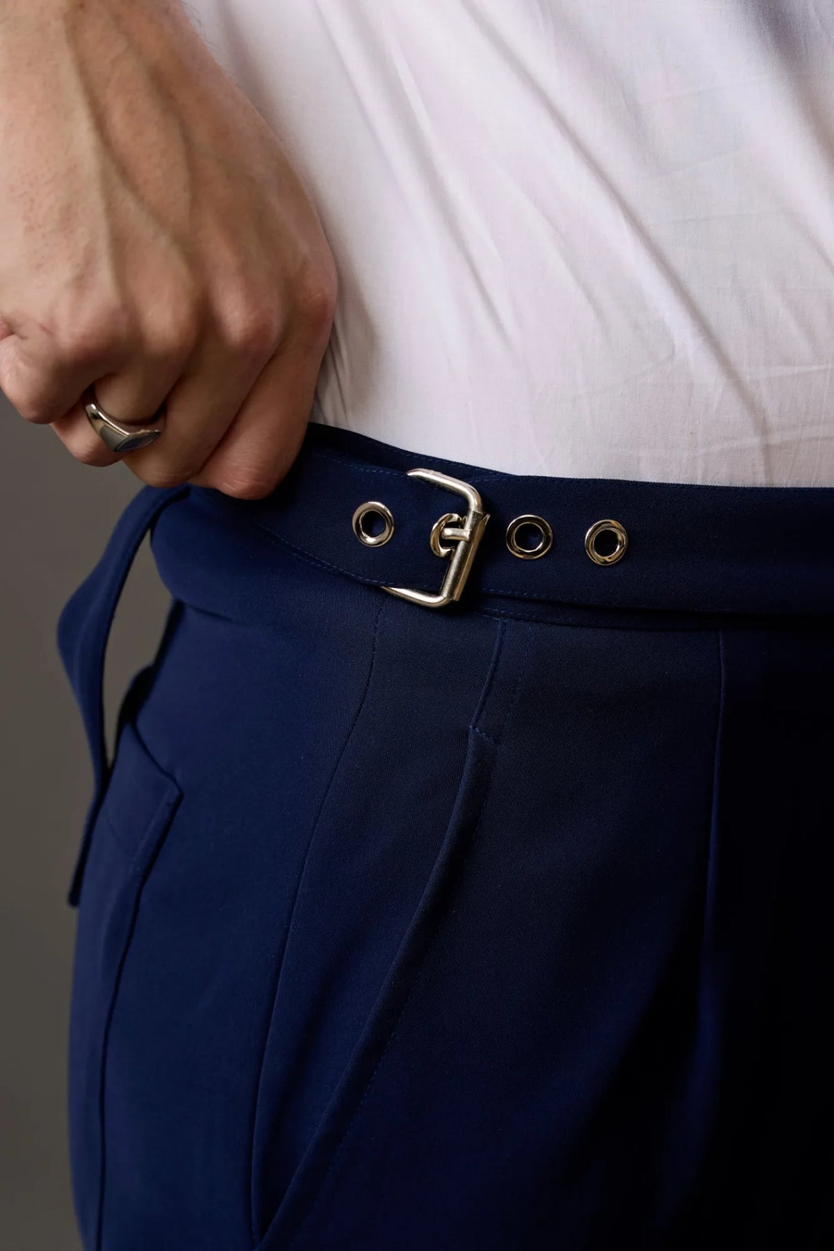 Classic Blue Formal Trousers