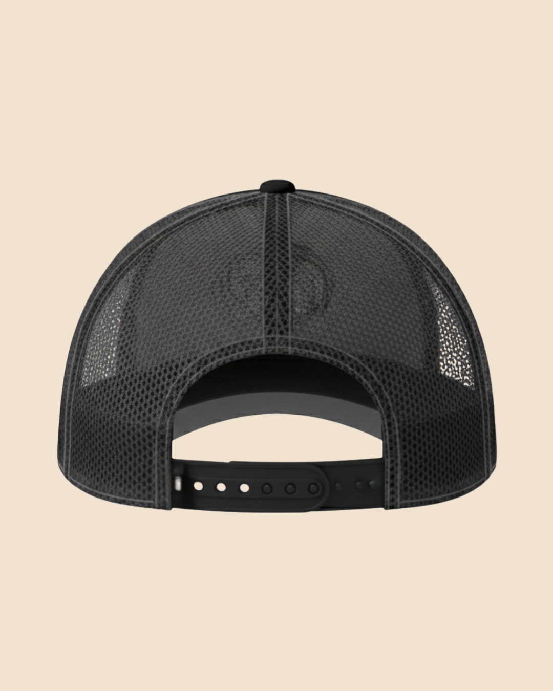 Black FOUROZ Half Mesh-Denim Cap