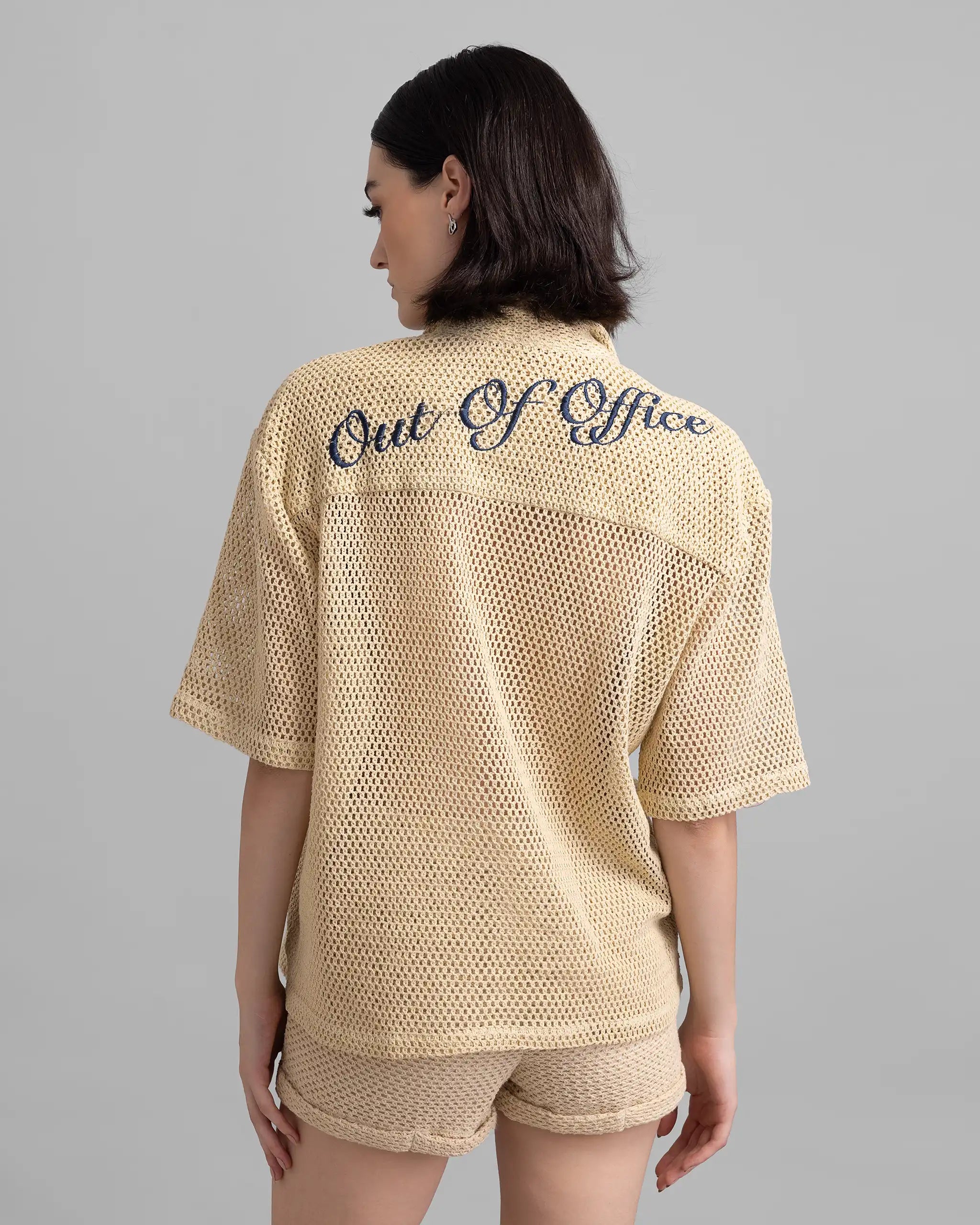 The Out Of Office Mesh Shirt