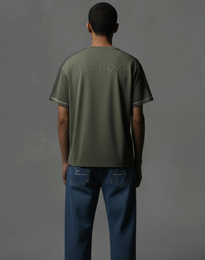 Static Green Tshirt