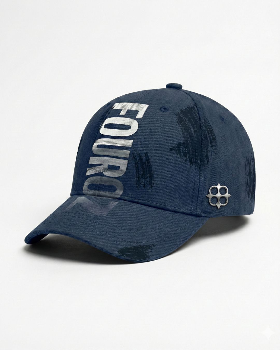 Navy blue FOUROZ Gradient Cap