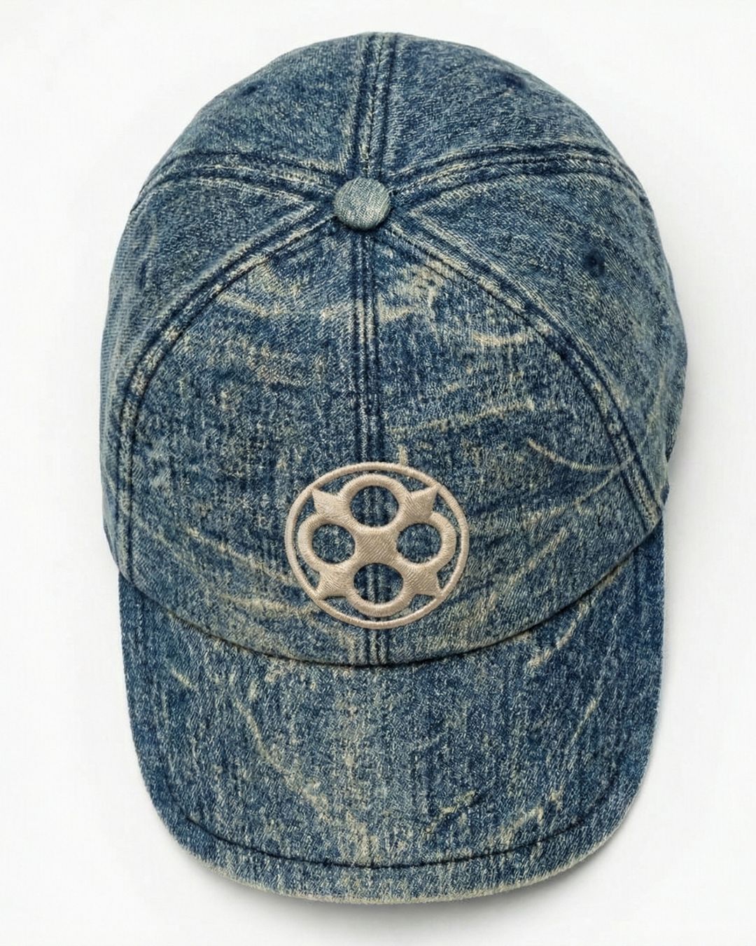 Blue Washed Denim Cap
