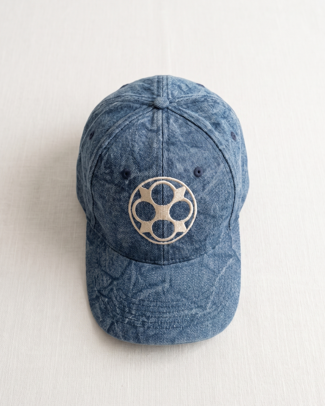 Blue Washed Denim Cap
